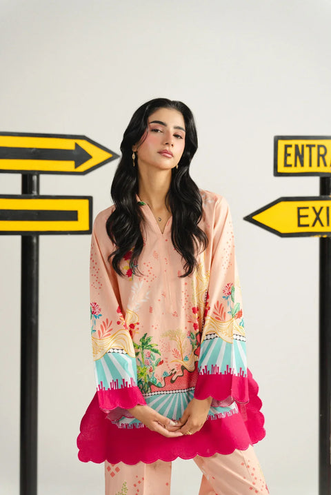 2 Piece Printed Lawn Suit