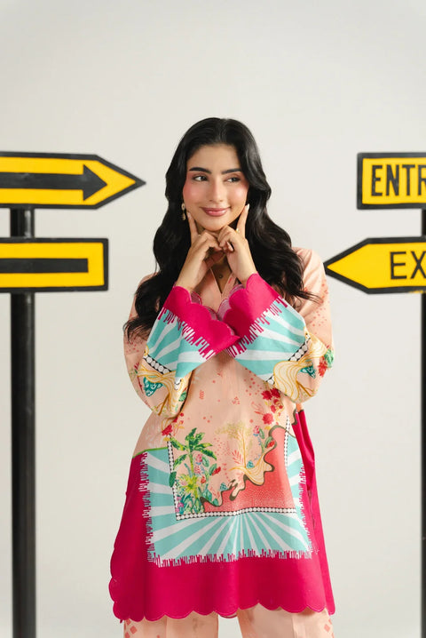 2 Piece Printed Lawn Suit