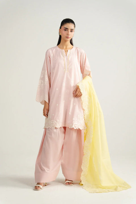 3 Piece Embroidered Lawn Suit