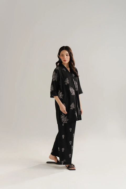2 Piece Embroidered Lawn Co-Ord Set