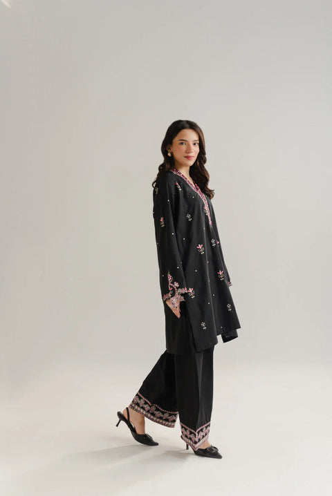 2 Piece Embroidered Lawn Co-Ord Set