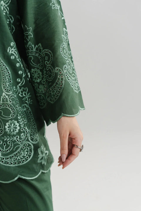 2 Piece Embroidered Lawn Suit Pret SS - 26