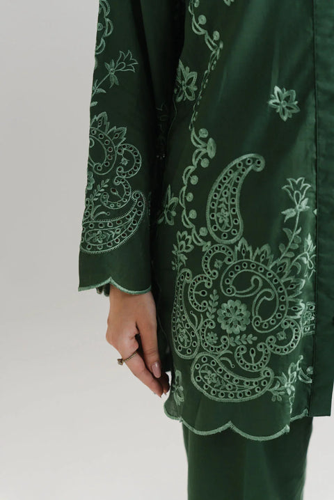 2 Piece Embroidered Lawn Suit Pret SS - 26