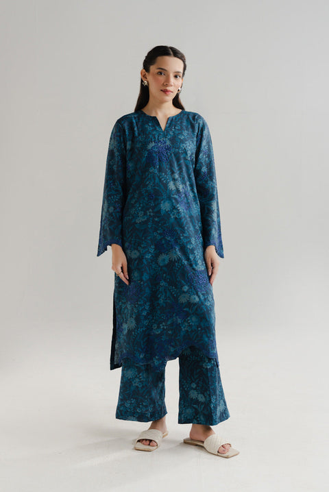 2 Piece Printed Embroidered Lawn Suit Pret SS - 26