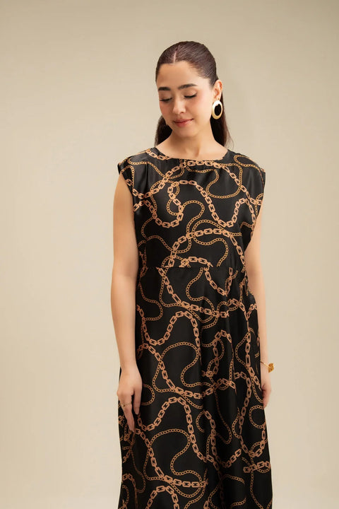 1 Piece Silk Dress Pret SS - 26