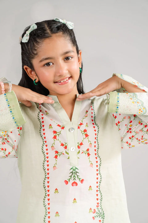 2 Piece Printed Lawn Suit