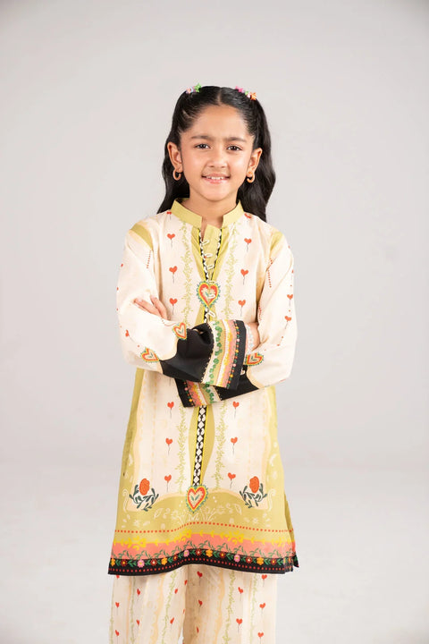 2 Piece Printed Lawn Suit
