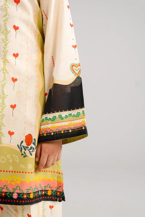 2 Piece Printed Lawn Suit