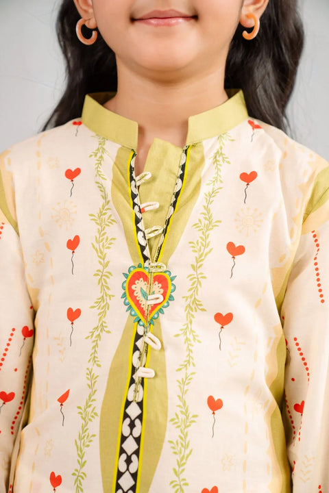 2 Piece Printed Lawn Suit