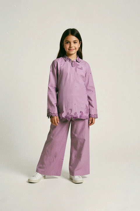 2 Piece Embroidered Lawn Co-Ords Set