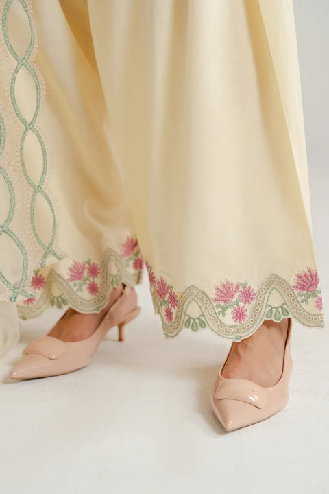 3 Piece Embroidered Lawn Suit